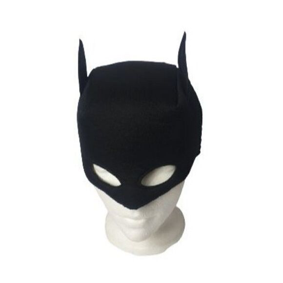 Batman Costume Boy's Medium Molded Chest Jumpsuit Cape Mask NWOT - Picture 2 of 7